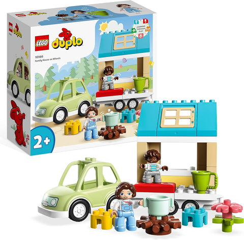 LEGO 10986 DUPLO Family House On Wheels With Toy Car
