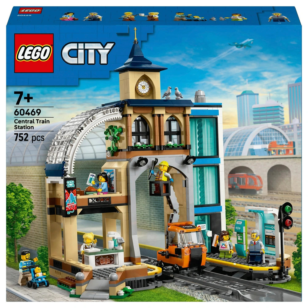 LEGO City 60469 Central Train Station Set