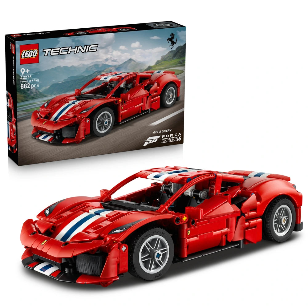 LEGO Technic 42235 Ferrari 488 PISTA Car Set