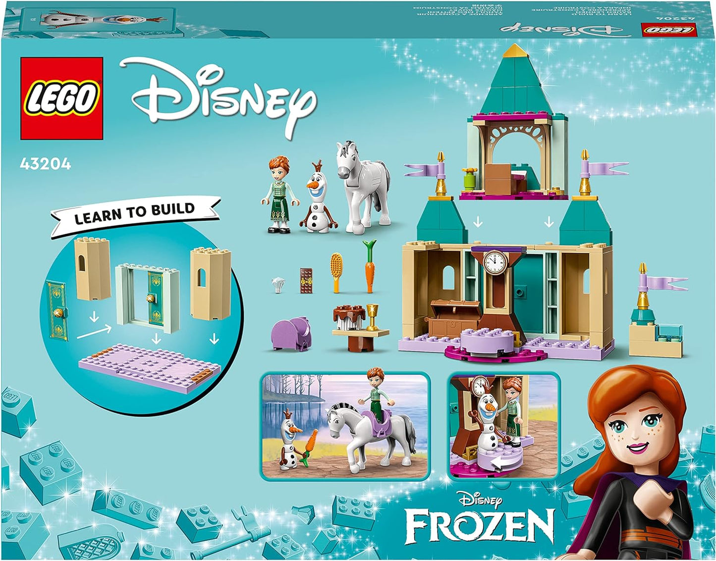 LEGO 43204 Disney Frozen Anna and Olaf's Castle