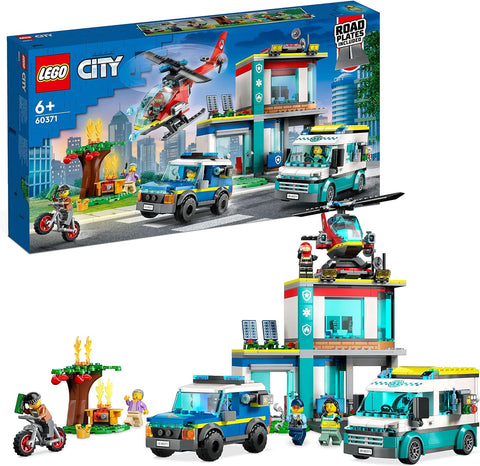 LEGO 60371 City Emergency Vehicles HQ Set