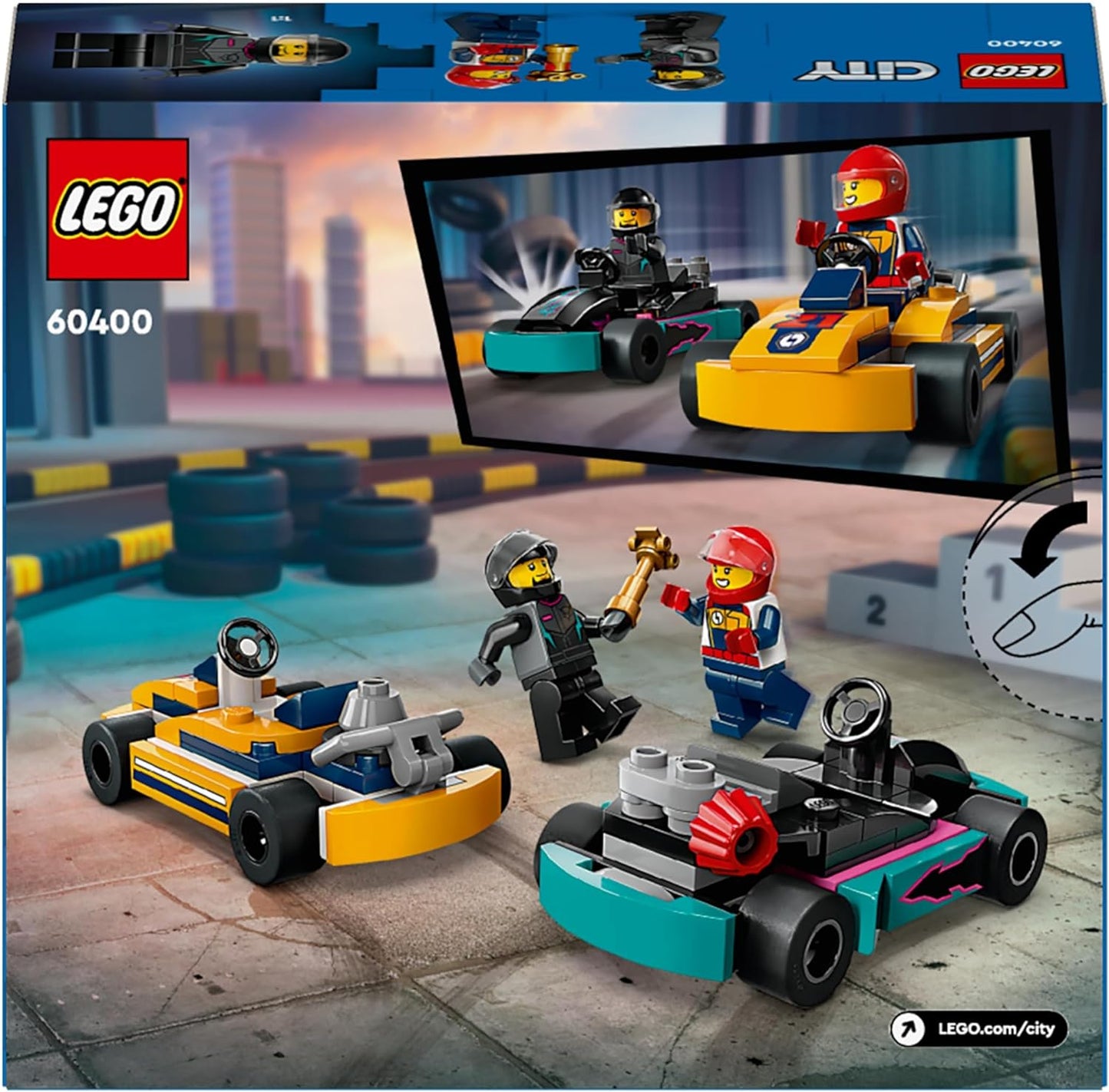 LEGO City Go-Karts and Race Drivers 60400