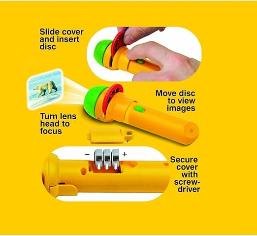 Brainstorm Animal Torch & Projector