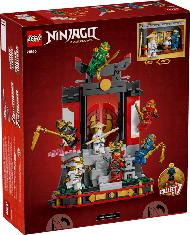 Lego 71866 Ninjago Ninja Character Display 15th Anniversary