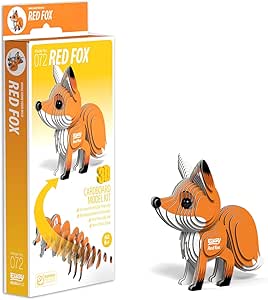 Eugy 3D Red Fox