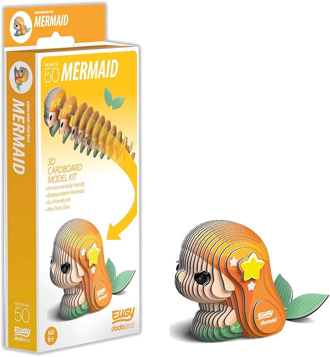 Eugy 3D Mermaid