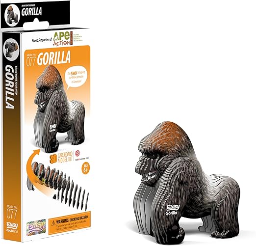 Eugy 3D Gorilla