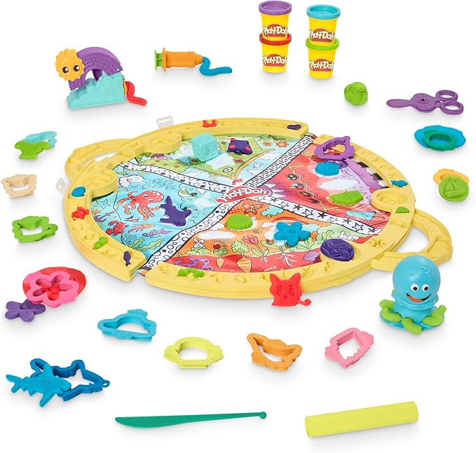 Play-Doh Fold and Go Playmat Starter Playset