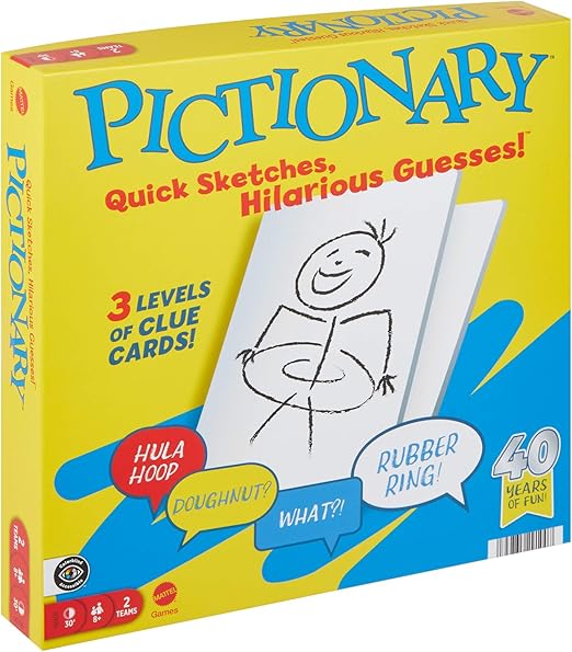 Mattel Games Pictionary Family Board Game
