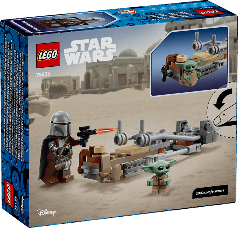 Lego 75436 Star Wars The Mandalorian & Grogus