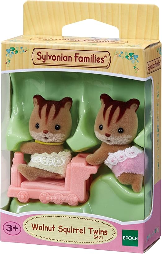 Sylvanian Families Walnut Squirrel Twins