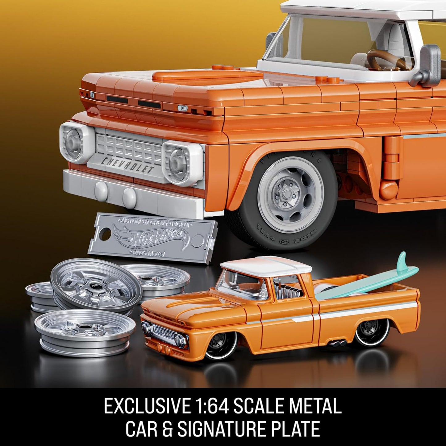 Hot Wheels Elite Building Series '62 Chevy Pickup