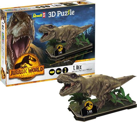 Revell 3D Puzzle 00241 Jurassic World Dominion - T. Rex 54 Pieces