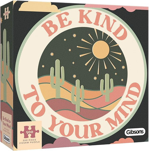 Be Kind to Your Mind 500 Piece Jigsaw Puzzle