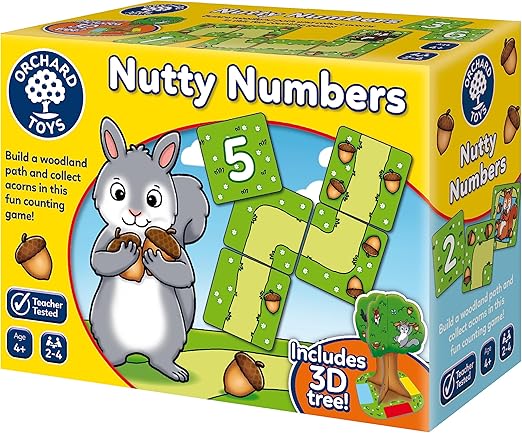 Orchard Toys Nutty Numbers Game