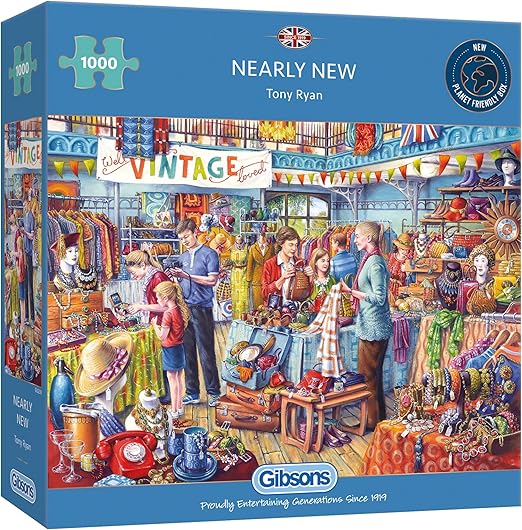 Nearly New | 1000 Piece Jigsaw Puzzle