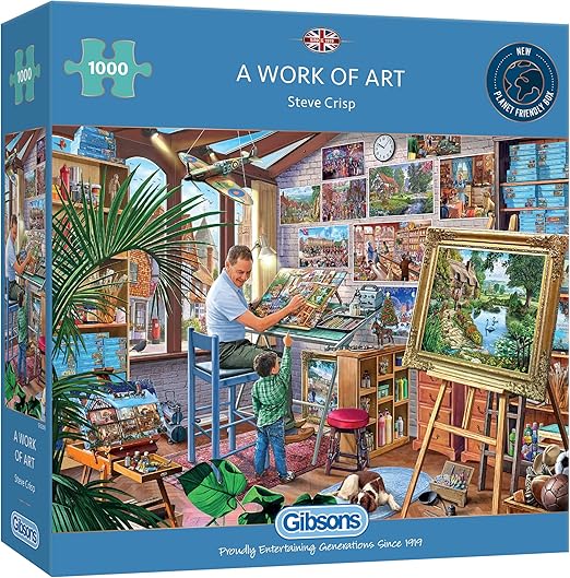 A Work of Art | 1000 Piece Jigsaw Puzzle