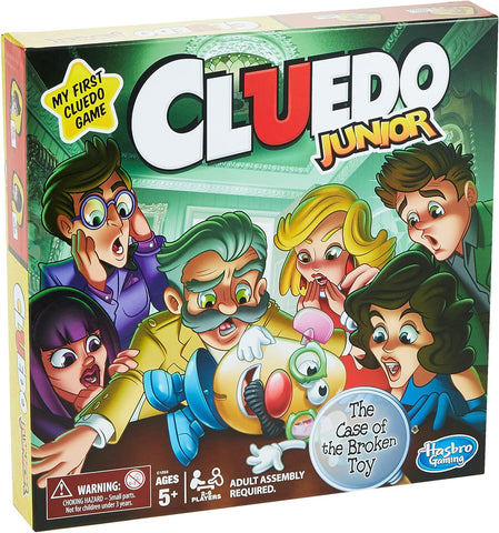 Hasbro Gaming Cluedo Junior Board Game for Kids Ages 5 and Up