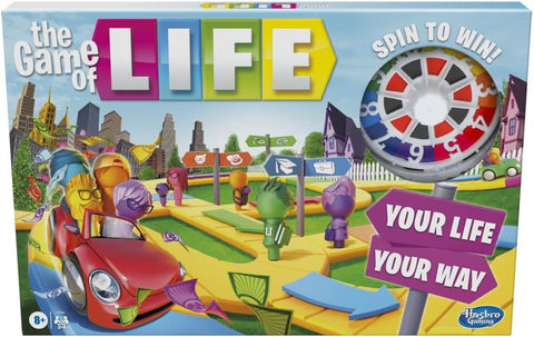 Hasbro Gaming The Game of Life Game, Family Board Game