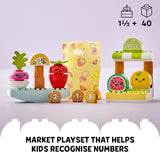 LEGO 10983 DUPLO My First Organic Market, Fruit and Vegetables Toy Food Set