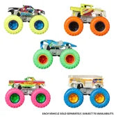 Hot Wheels Monster Trucks Glow in the Dark 1:64 Scale Toy Truck Assortment