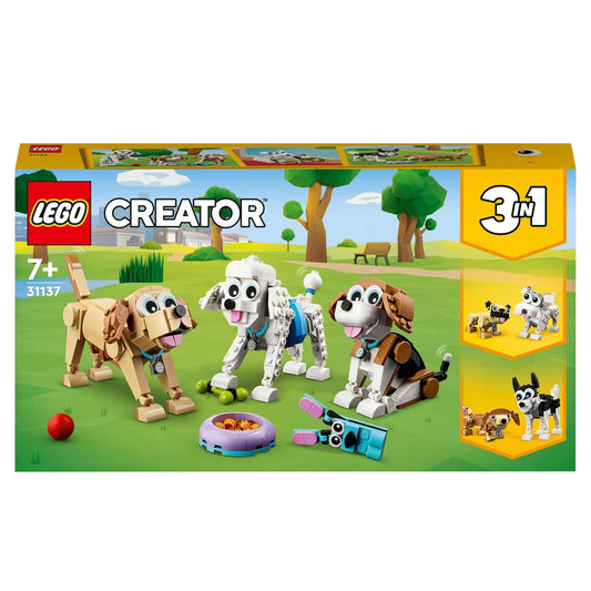 LEGO Creator 31137 Adorable Dogs 3-in-1 Toys Set