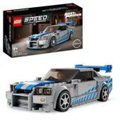 LEGO Speed Champions 76917 - 2 Fast 2 Furious Nissan Skyline GT-R (R34) Set