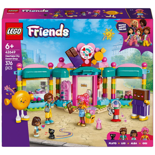 LEGO Friends 42649 Heartlake City Sweet Shop Set