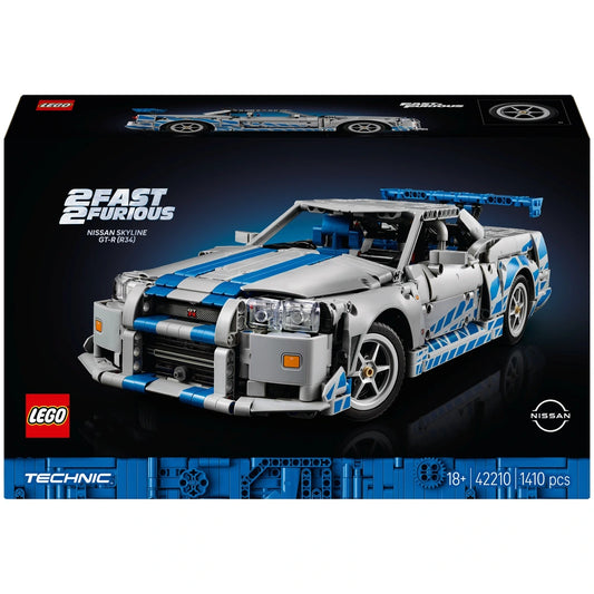 LEGO Technic 42210 2 Fast 2 Furious Nissan Skyline GT-R (R34)