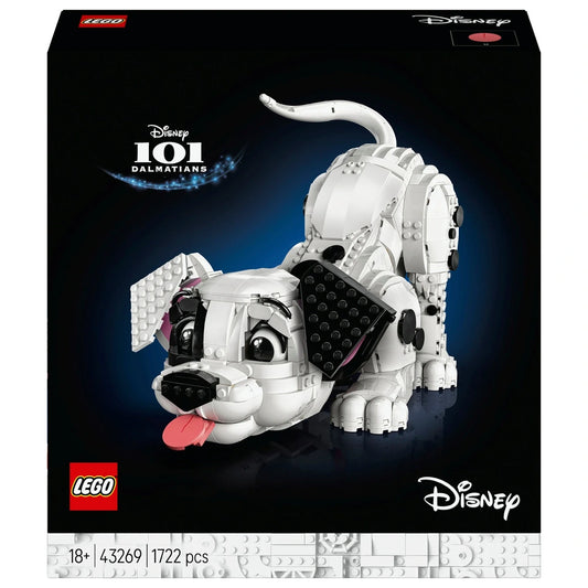 LEGO Disney 43269 101 Dalmatians Puppy Set for Adults
