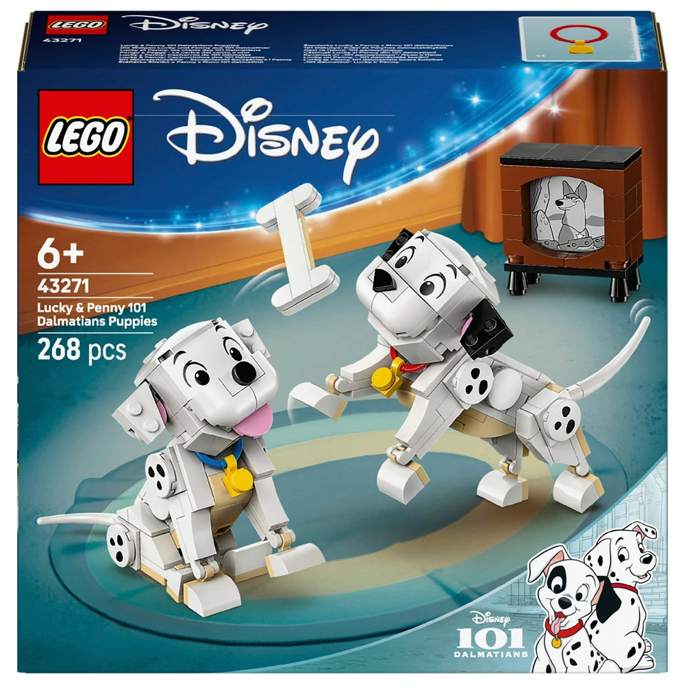 LEGO Disney 43271 Lucky & Penny 101 Dalmatians Puppies Set