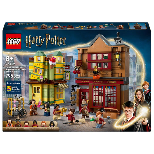 LEGO Harry Potter 76452 Quality Quidditch Supplies & Ice Cream Parlour Set