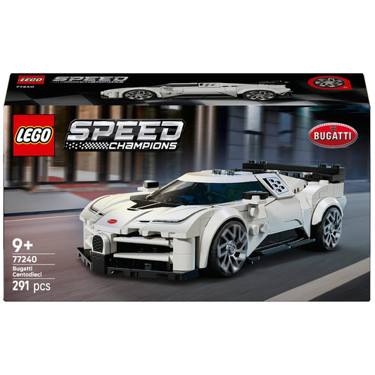 LEGO Speed Champions 77240 Bugatti Centodieci Hyper Sports Car Set