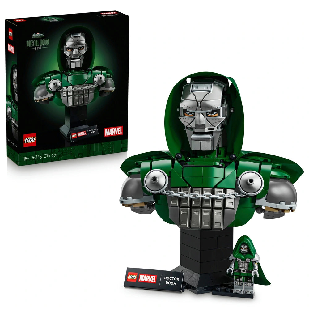 LEGO Marvel 76345 Doctor Doom Bust Set for Adults