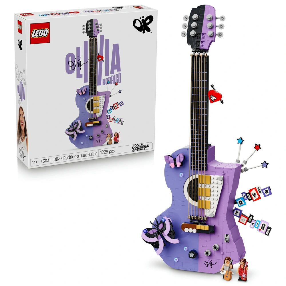 LEGO Editions 43031 Olivia Rodrigo's Dual Guitar Set