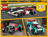 LEGO 31127 Creator 3in1 Street Racer: Muscle to Hot Rod to Race Car Toys, Model Vehicle Building Bricks Set