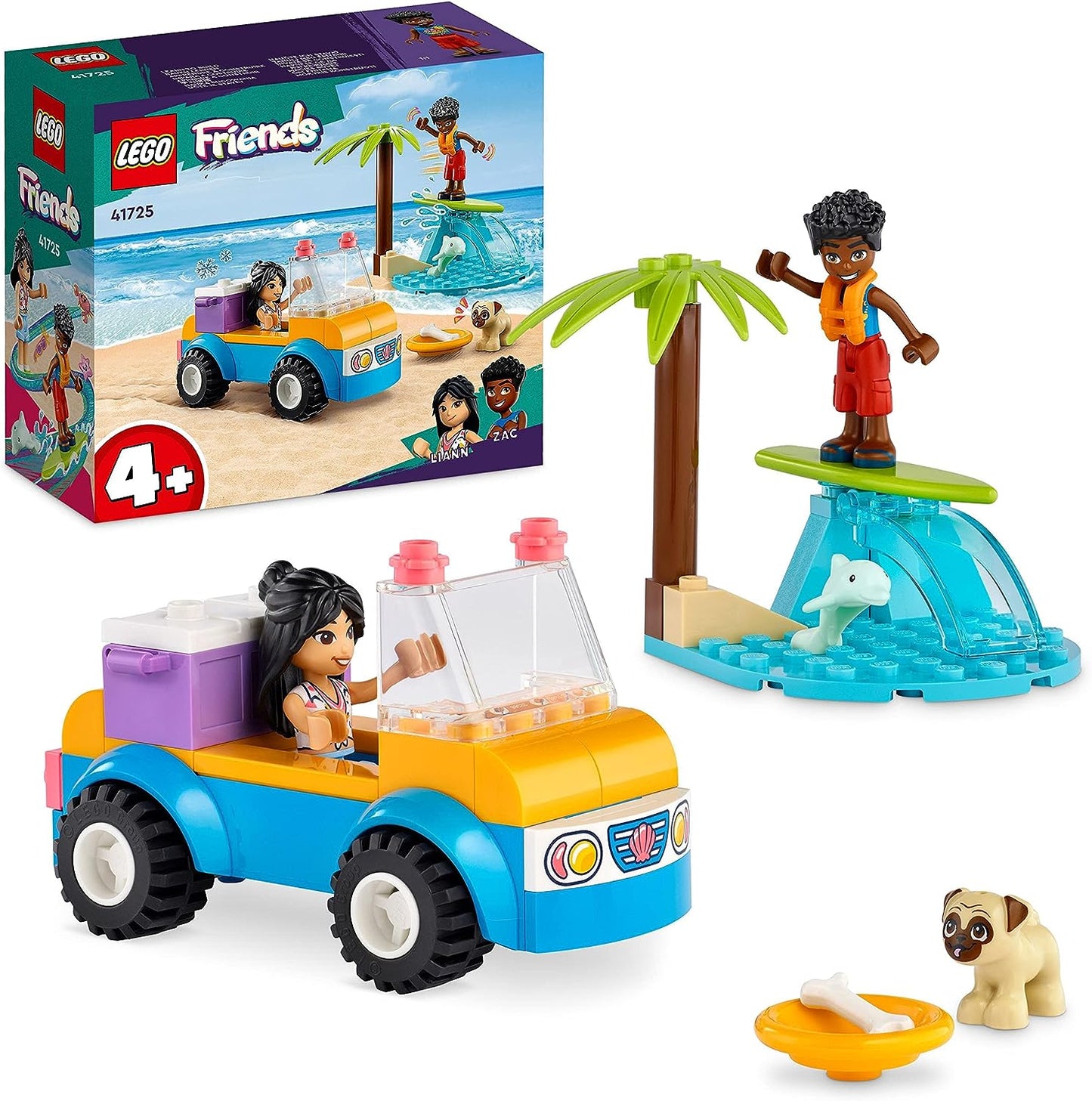 LEGO 41725 Friends Beach Buggy Fun Set