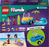LEGO 41725 Friends Beach Buggy Fun Set with Toy Car, Surf Board, Mini-Dolls plus Dolphin and Dog Animal Figures