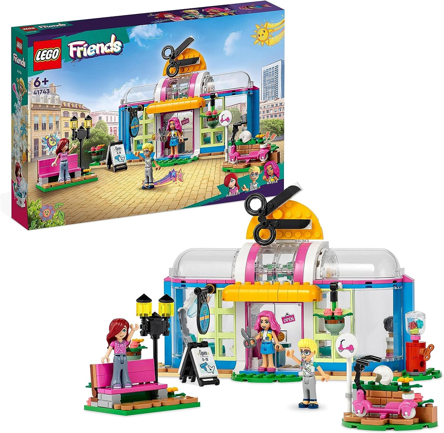 LEGO 41743 Friends Hair Salon, Toy Hairdressing Set