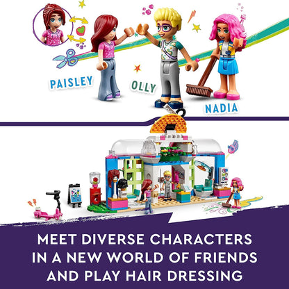 LEGO 41743 Friends Hair Salon, Toy Hairdressing Set