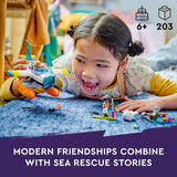 LEGO Friends Sea Rescue Plane 41752 Building Toy, Creative Fun for Girls and Boys Ages 6+, Includes 2 Mini-Dolls and a White Whale Plus Lots of Accessories