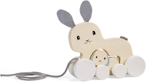 Bigjigs Bunny & Baby Pull Along Toy