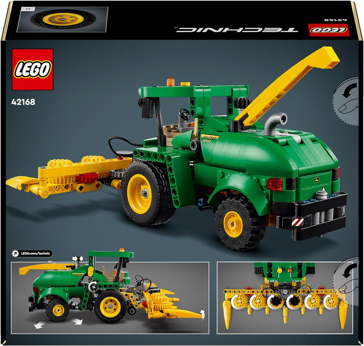 LEGO Technic John Deere 9700 Forage Harvester 42168