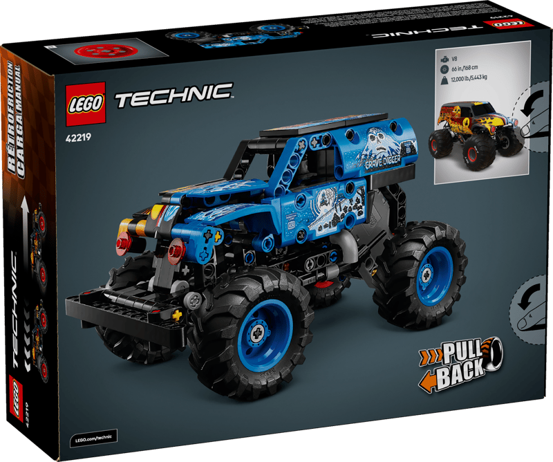 Lego 42219 Technic Monster Jam Grave Digger