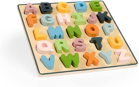 Bigjigs Wooden Alphabet Puzzle (Uppercase)