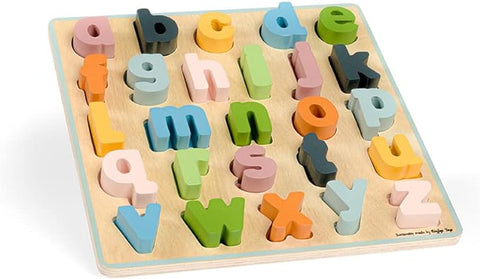 Bigjigs Wooden Alphabet Puzzle (Lowercase)