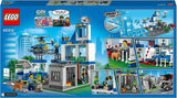 LEGO 60316 Building Set, City Police Station with Van, Garbage Truck and Helicopter