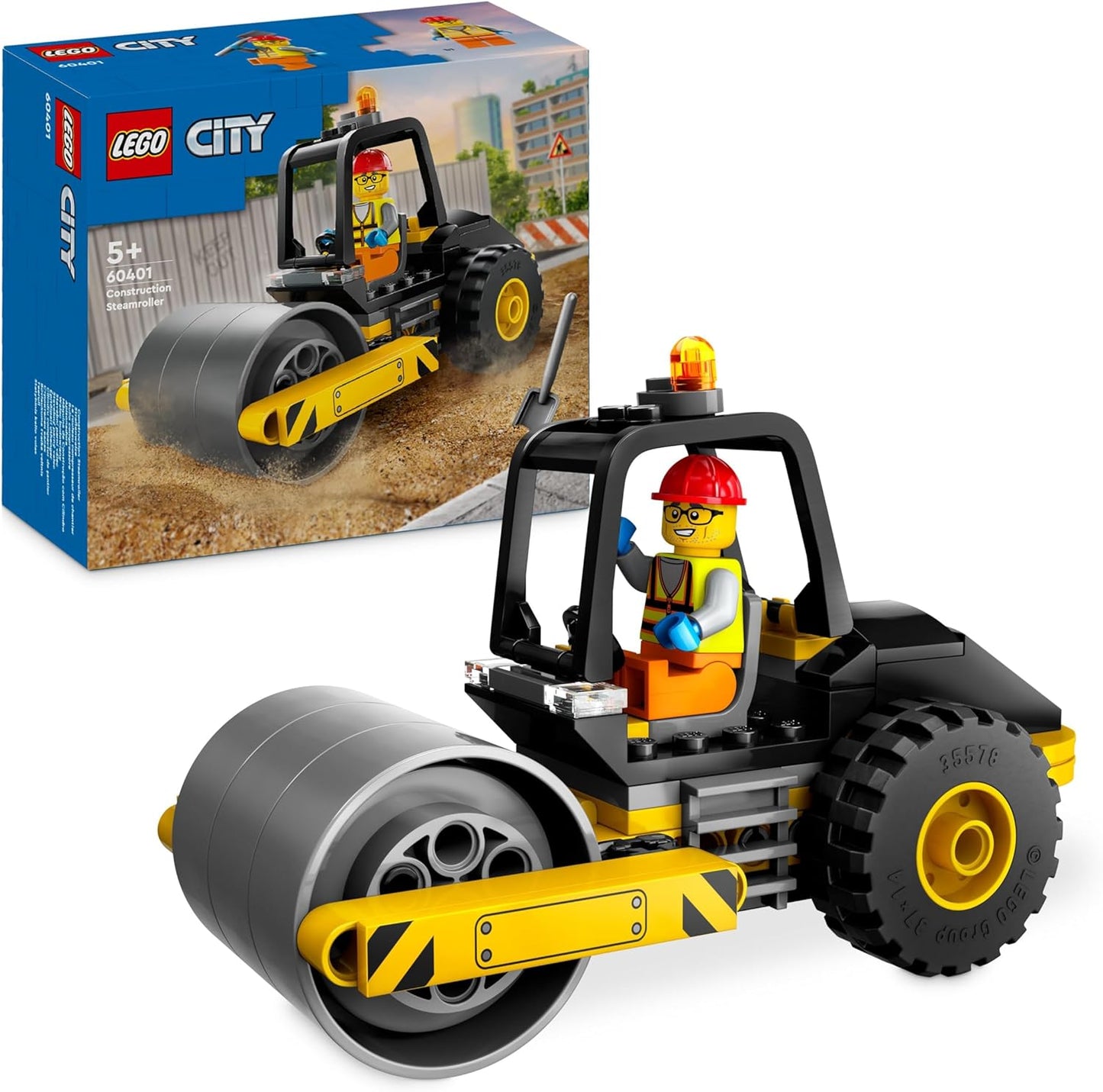 LEGO  60401  City Construction Steamroller