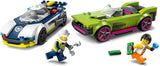 LEGO City Police Car and Muscle Car Chase 60415