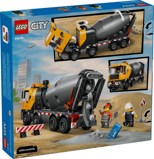 Lego City 60478 Cement Mixer